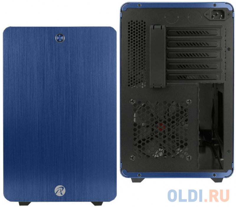 Корпус microATX RAIJINTEK Styx Без БП синий фото