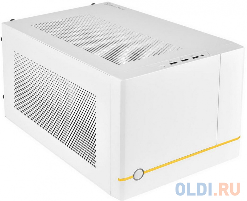 Корпус mini-ITX SilverStone SST-SG14W SUGO Без БП белый Корпус mini-ITX SilverStone SST-SG14W SUGO Без БП белый фото