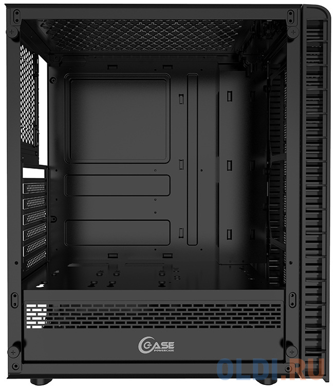 Корпус Powercase Mistral G4С ARGB, Tempered Glass, 4x 120mm ARGB fan, fans controller & remote, чёрный, ATX  (CMIG4C-A4) (202056) фото