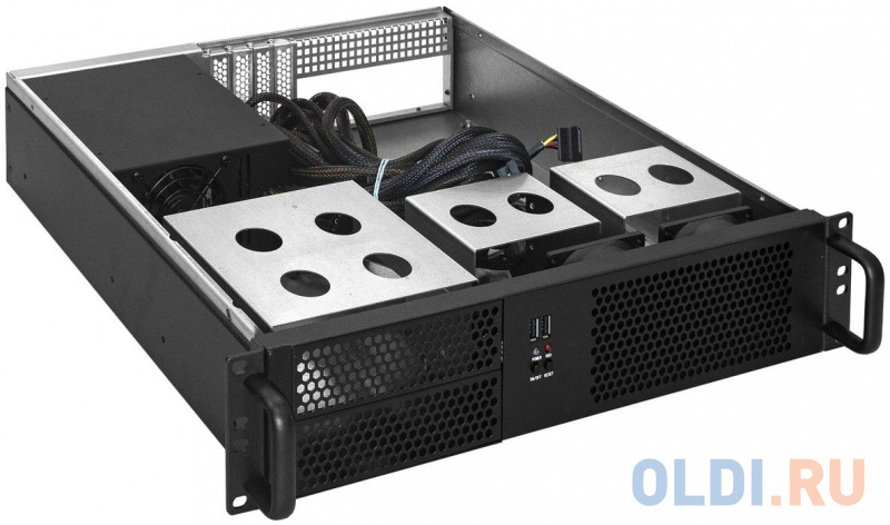 Серверный корпус 2U Exegate Pro 2U390-04 1100 Вт чёрный фото