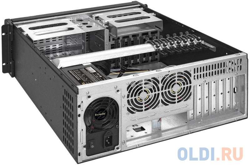 Серверный корпус 4U Exegate Pro 4U480-15 500 Вт чёрный фото