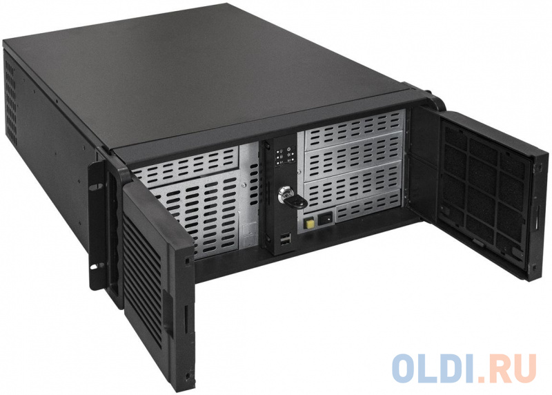 Серверный корпус 4U Exegate Pro 4U480-15 800 Вт чёрный фото