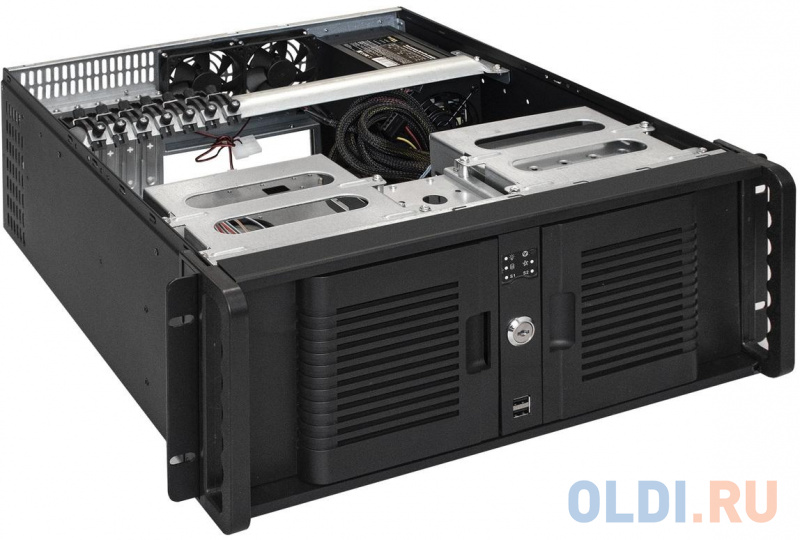 Серверный корпус 4U Exegate Pro 4U480-15 900 Вт чёрный фото