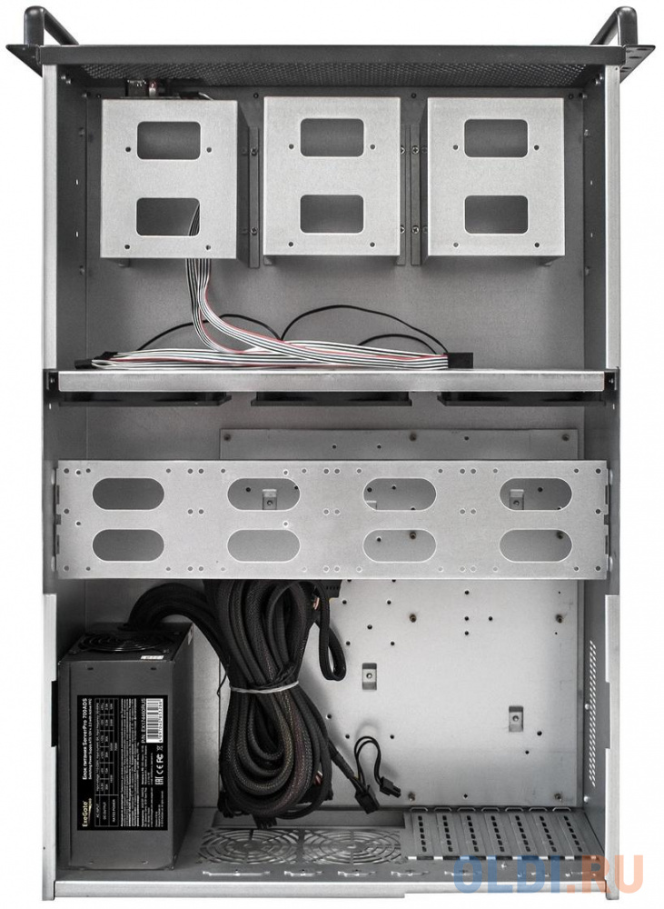 Серверный корпус 4U Exegate Pro 4U650-18 700 Вт серебристый фото