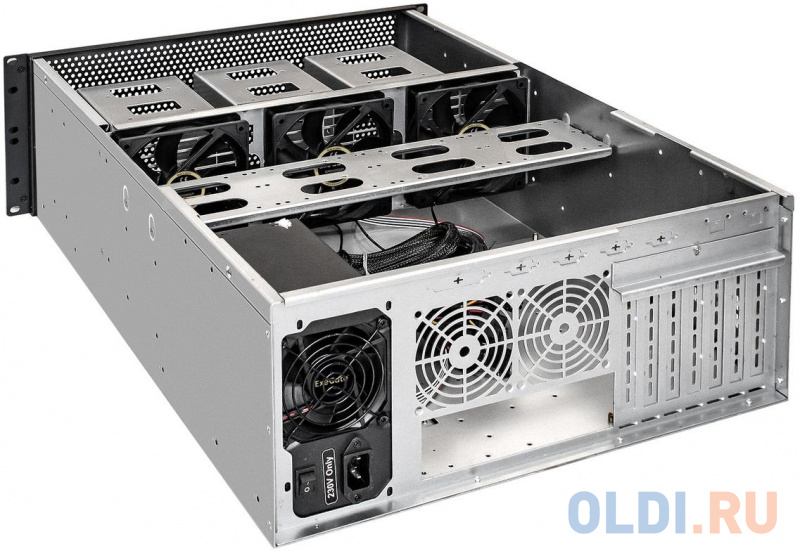 Серверный корпус ExeGate Pro 4U650-18 <RM 19", высота 4U, глубина 650, БП 1200ADS, USB> фото
