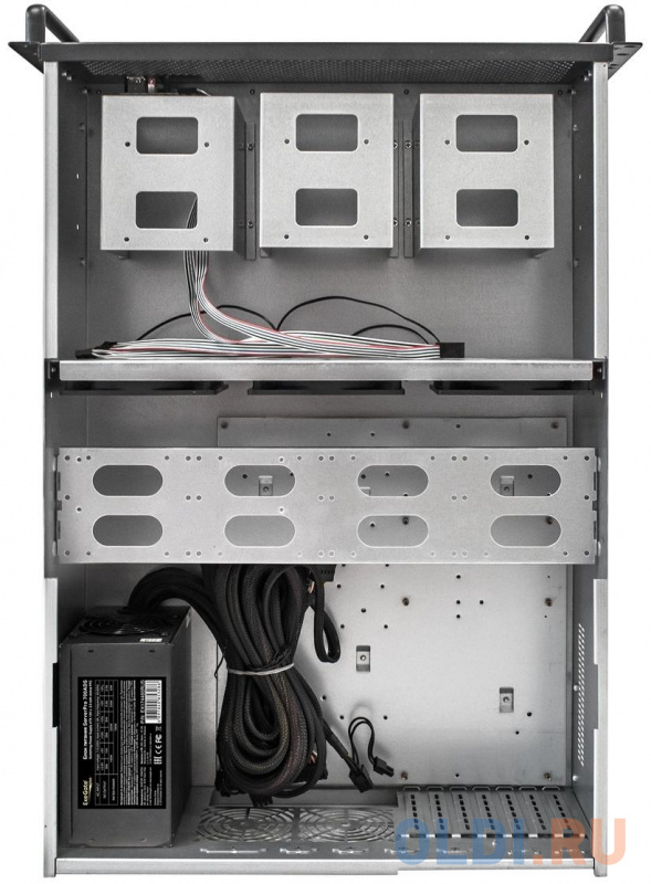 Серверный корпус ExeGate Pro 4U650-18 <RM 19", высота 4U, глубина 650, БП 1200RADS, USB> фото