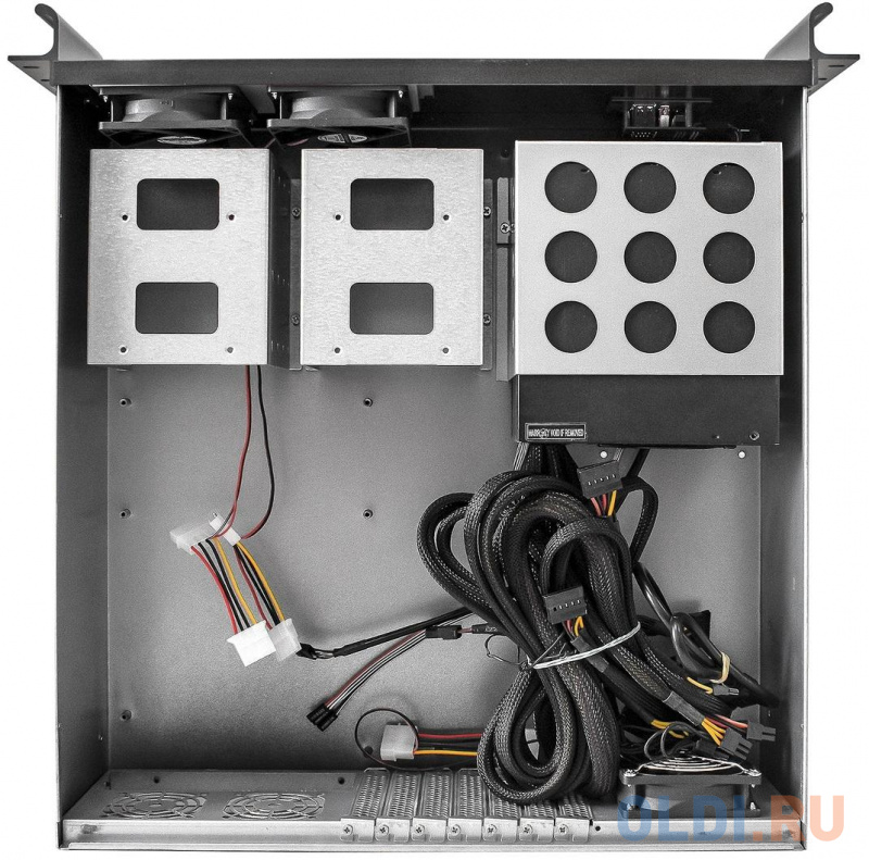 Серверный корпус ExeGate Pro 3U450-08 <RM 19", высота 3U, глубина 450, БП 800RADS, USB> фото