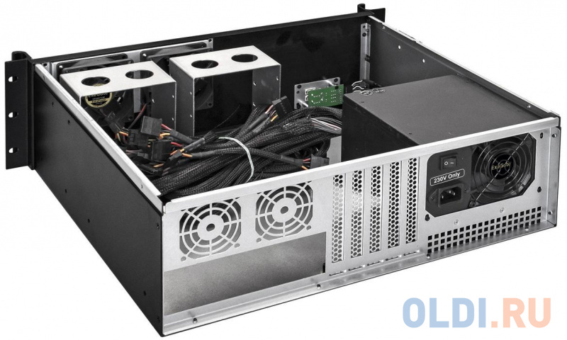 Серверный корпус ExeGate Pro 3U390-11 <RM 19", высота 3U, глубина 390, БП 900RADS, USB> фото