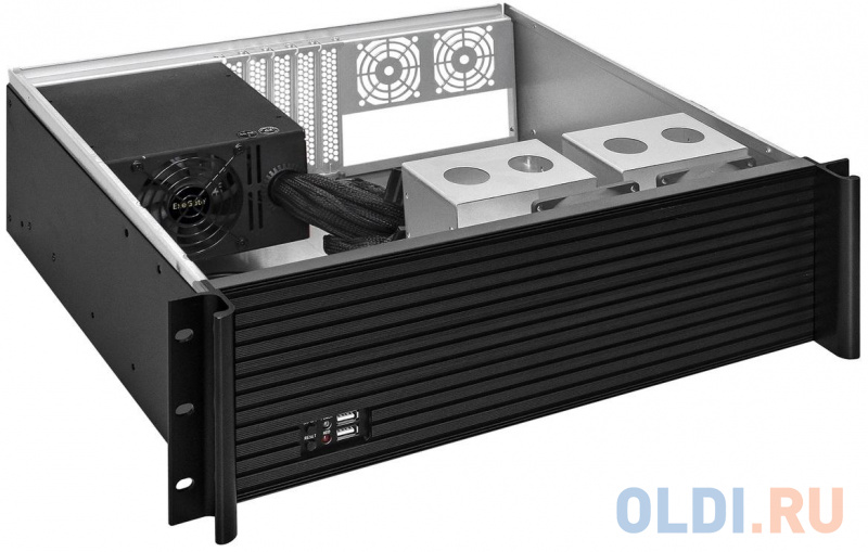 Серверный корпус ExeGate Pro 3U390-11 <RM 19", высота 3U, глубина 390, БП 900RADS, USB> фото