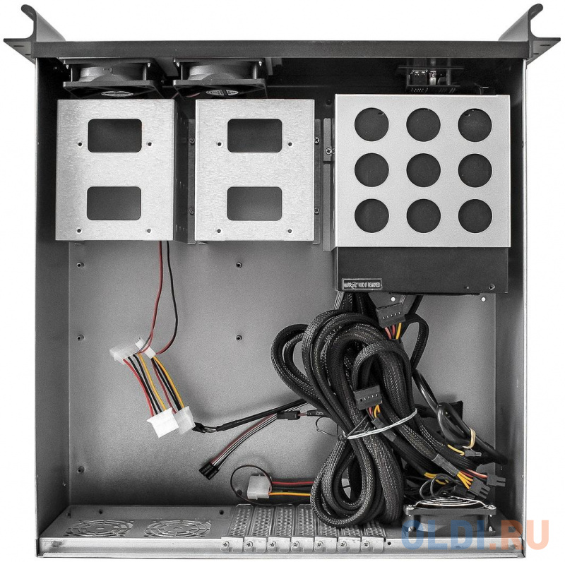 Серверный корпус ExeGate Pro 3U450-08 <RM 19", высота 3U, глубина 450, БП 1000RADS, USB> фото
