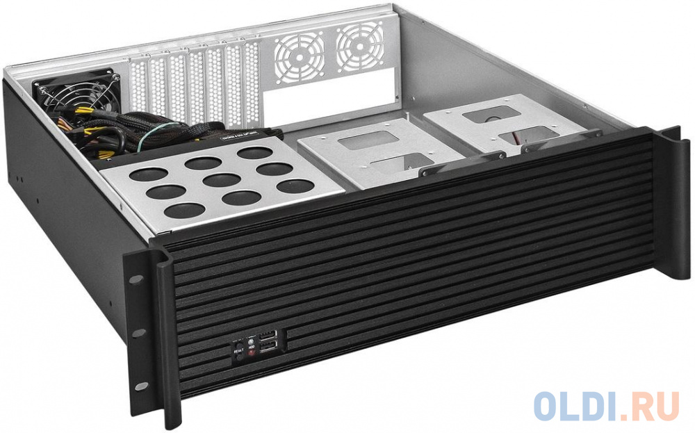 Серверный корпус ExeGate Pro 3U450-08 <RM 19", высота 3U, глубина 450, БП 700ADS, USB> фото