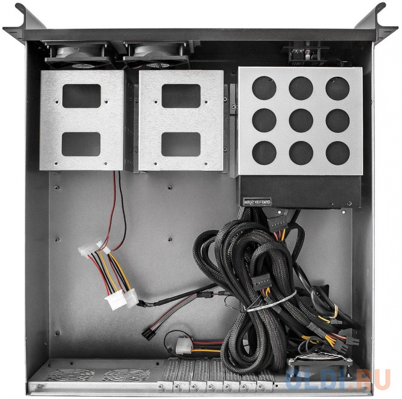 Серверный корпус ExeGate Pro 3U450-08 <RM 19", высота 3U, глубина 450, БП 1200RADS, USB> фото