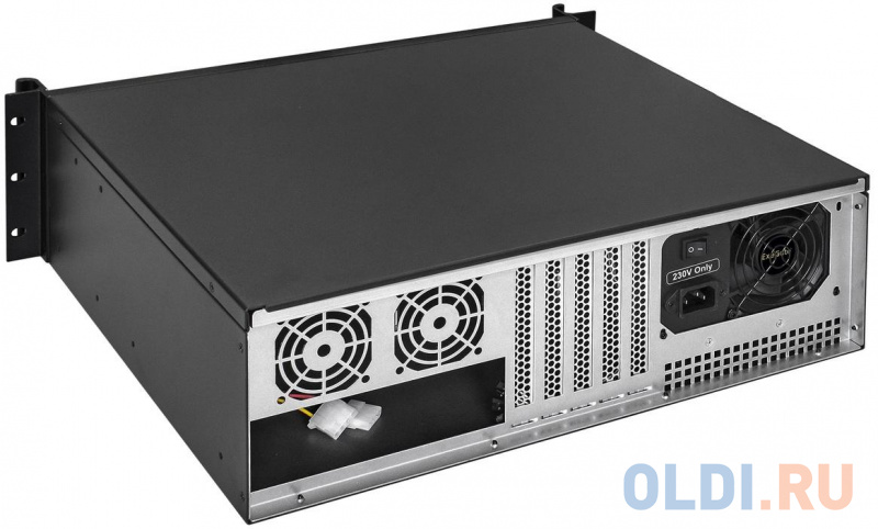 Серверный корпус ExeGate Pro 3U390-11 <RM 19", высота 3U, глубина 390, БП 500RADS, USB> фото