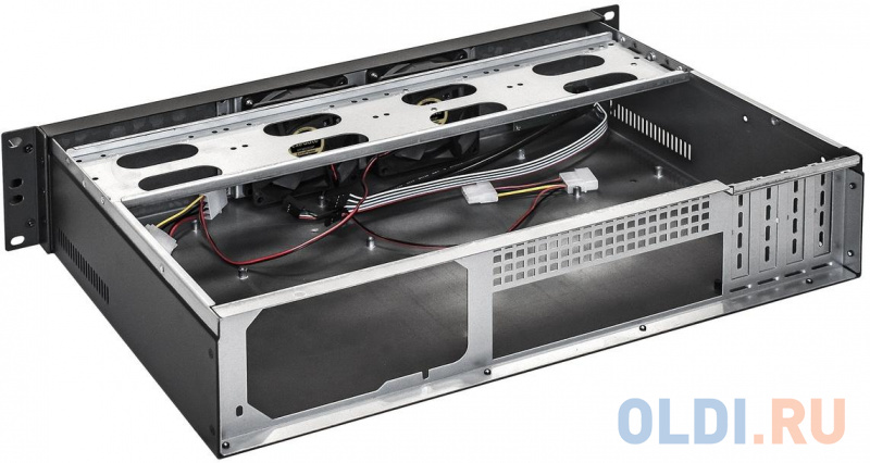 Серверный корпус ExeGate Pro 2U300-04 <RM 19", высота 2U, глубина 300, без БП, USB> фото