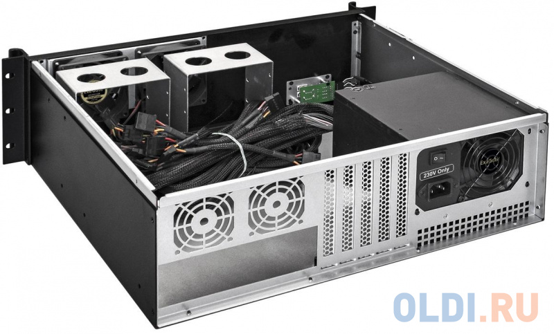 Серверный корпус ExeGate Pro 3U390-11 <RM 19", высота 3U, глубина 390, БП 1100ADS, USB> фото