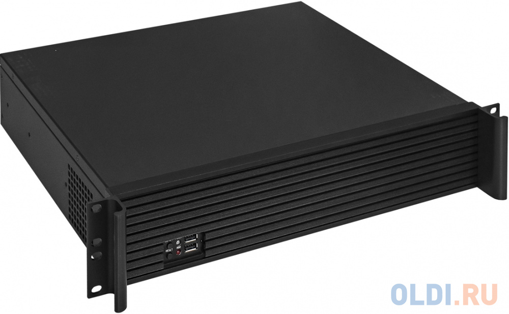 Серверный корпус ExeGate Pro 2U350-01 &lt;RM 19", высота 2U, глубина 350, БП 1U-500ADS, USB&gt; - EX292515RUS