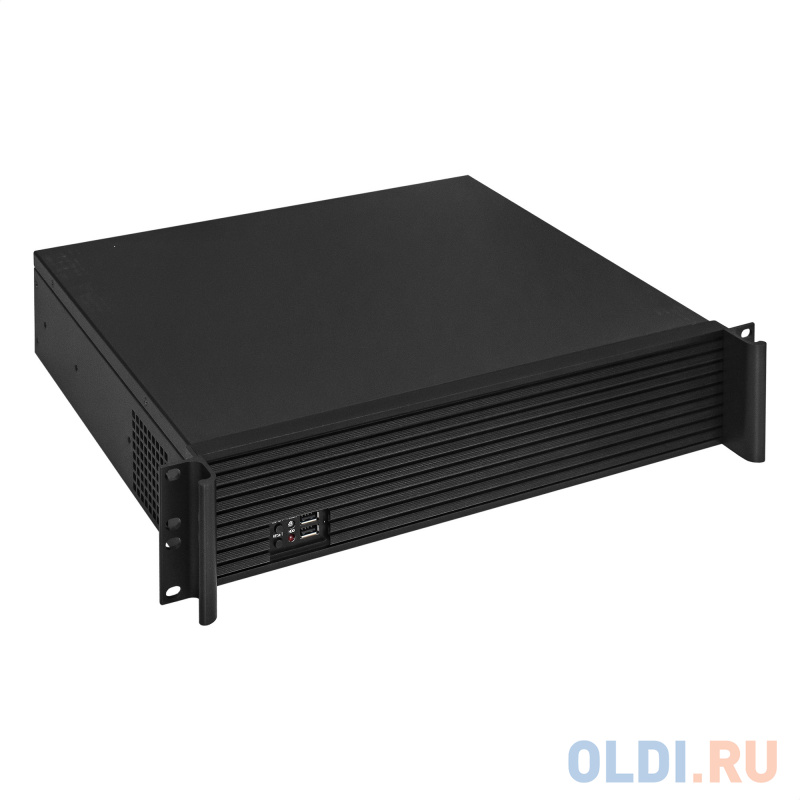 Серверный корпус ExeGate Pro 2U350-01 &lt;RM 19", высота 2U, глубина 350, БП 1U-800ADS, USB&gt; - EX292518RUS