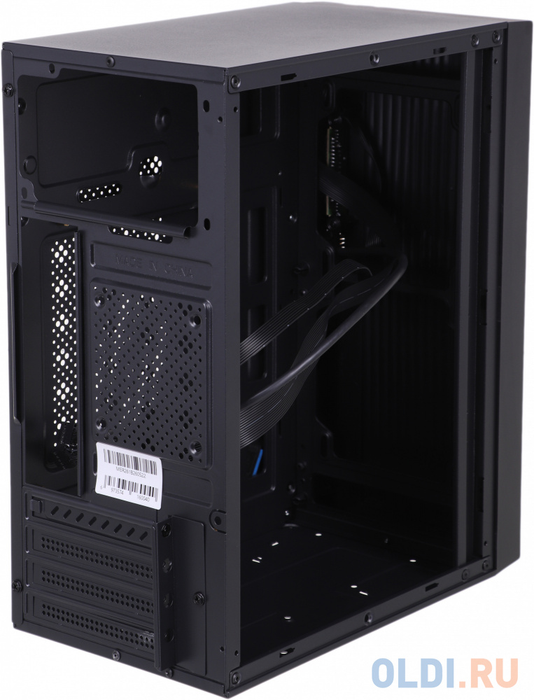Корпус Accord ACC-261B черный без БП mATX 1x80mm 1x92mm 2x120mm 2xUSB2.0 1xUSB3.0 audio фото