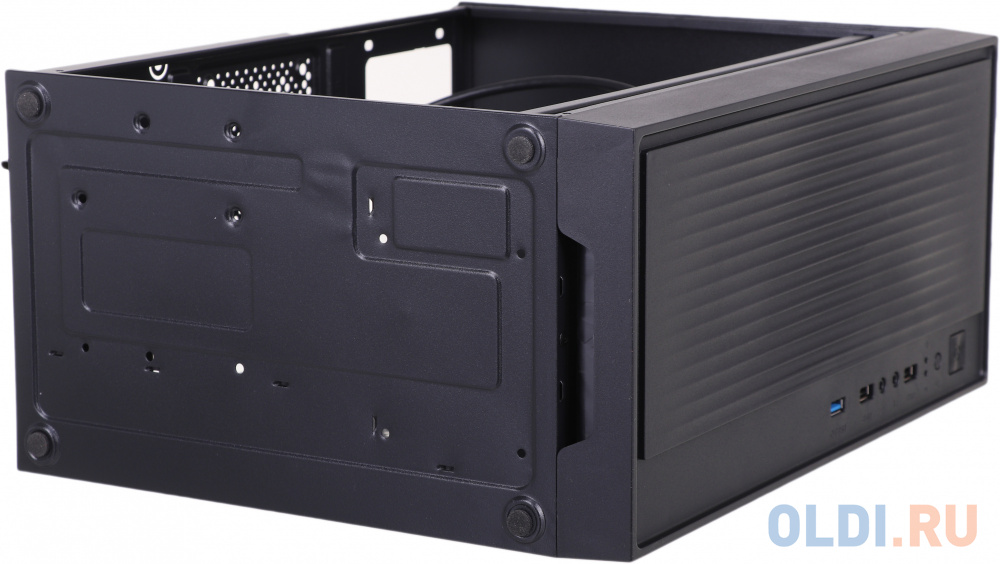 Корпус Accord ACC-261B черный без БП mATX 1x80mm 1x92mm 2x120mm 2xUSB2.0 1xUSB3.0 audio фото
