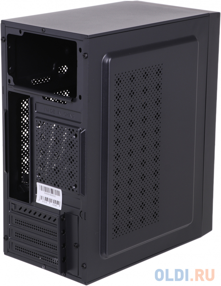 Корпус Accord ACC-261B черный без БП mATX 1x80mm 1x92mm 2x120mm 2xUSB2.0 1xUSB3.0 audio фото