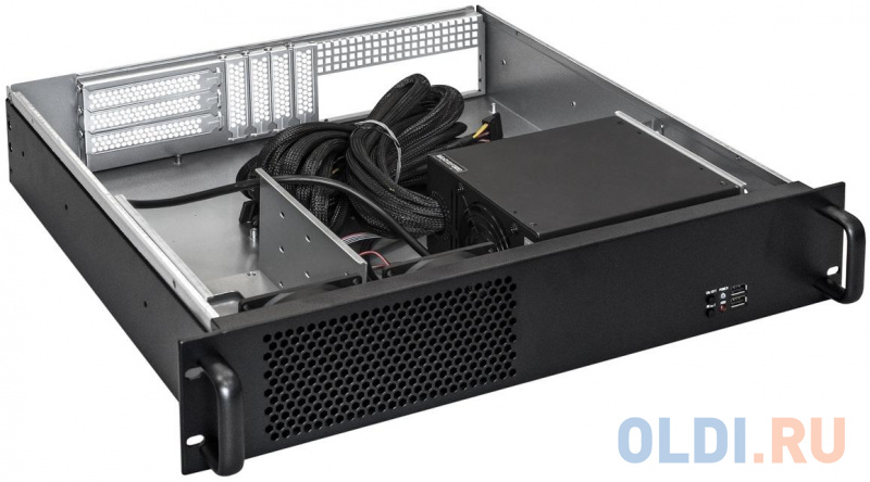 Серверный корпус ExeGate Pro 2U450-03 <RM 19", высота 2U, глубина 450, БП 1000ADS, USB> фото