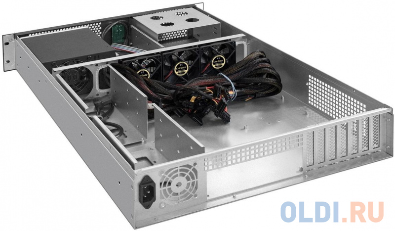 Серверный корпус ExeGate Pro 2U650-08 <RM 19", высота 2U, глубина 650, БП 1000ADS, 2*USB> фото