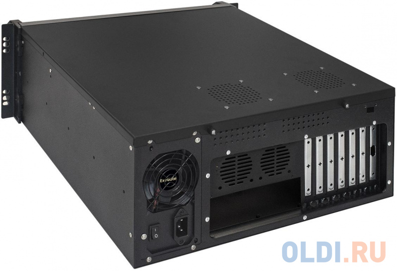 Серверный корпус ExeGate Pro 4U450-26/4U4020S <RM 19", высота 4U, глубина 450, БП 1200RADS, USB> фото