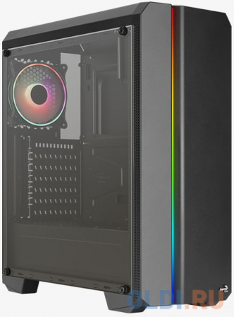 

Корпус ATX Aerocool GENESIS-A-BK-v2 Без БП чёрный, Черный