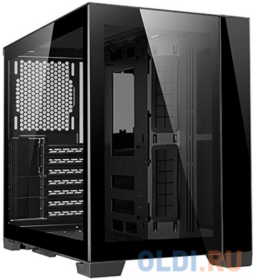 Корпус ATX Lian Li Dynamic Mini Black PC-O11 Без БП чёрный ложка для спагетти black нейлон цвет чёрный
