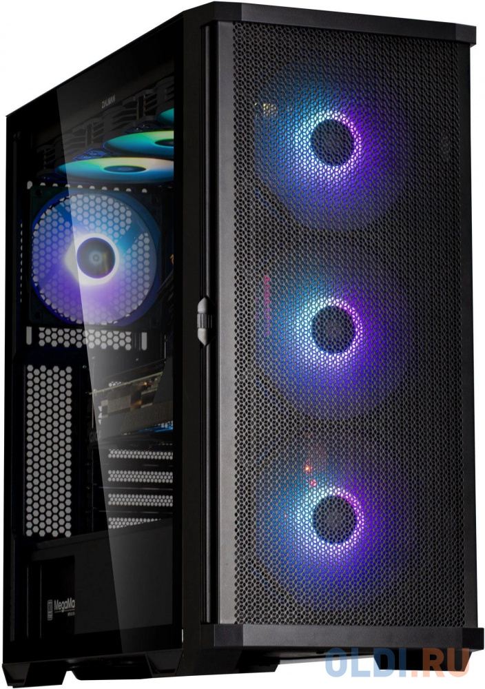Корпус ATX Zalman Z10 PLUS Без БП чёрный фото