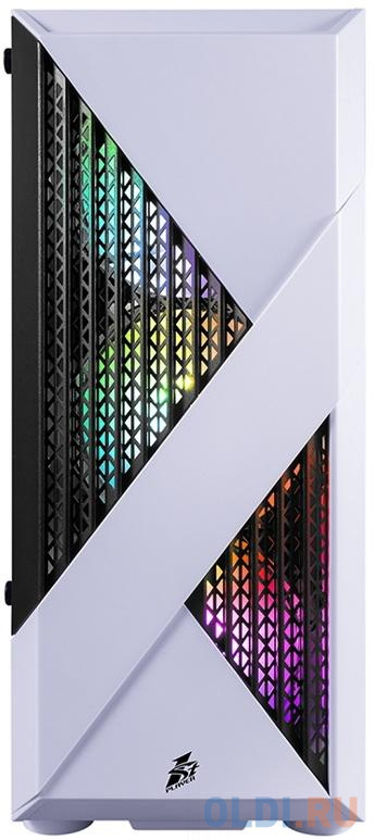 Корпус ATX 1stPlayer FIREROSE F3-A Без БП белый чёрный фото