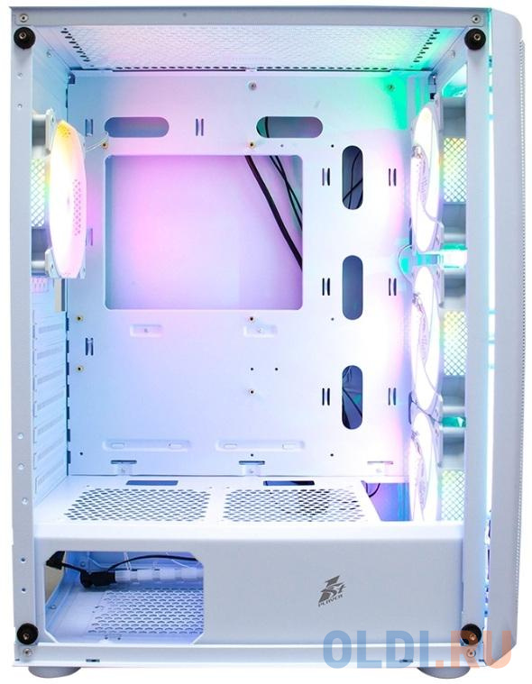 Корпус ATX 1stPlayer FIREBASE X4 Без БП белый фото