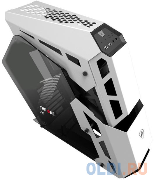 Корпус ATX 1stPlayer ZX7 Без БП белый фото