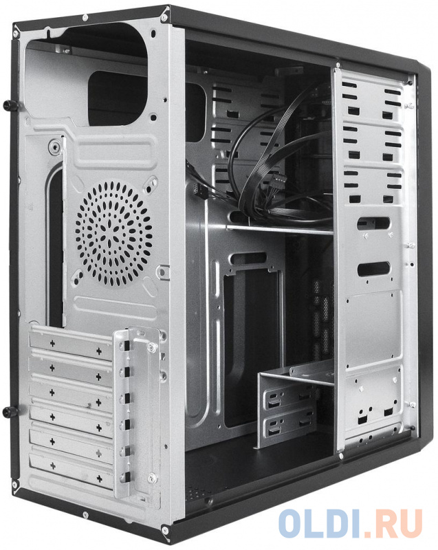 Корпус Miditower ExeGate CP-606U-AB500 (ATX, AB500 с вент. 8см, 1*USB+1*USB3.0, аудио) фото