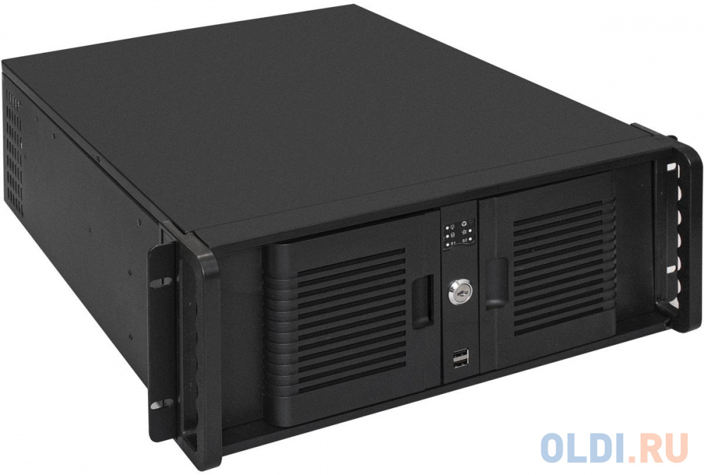Серверный корпус ExeGate Pro 4U480-15/4U4132 <RM 19", высота 4U, глубина 480, БП 1000ADS, USB>