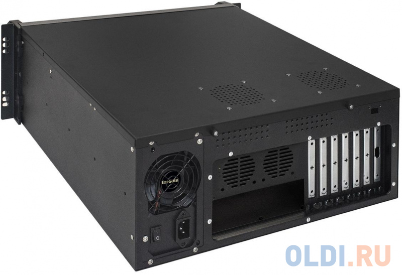 Серверный корпус ExeGate Pro 4U450-26/4U4020S <RM 19", высота 4U, глубина 450, БП 1200ADS, USB> фото