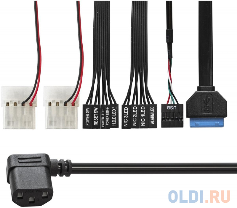 Серверный корпус ExeGate Pro 3U450-09 <RM 19", высота 3U, глубина 450, без БП, USB> фото