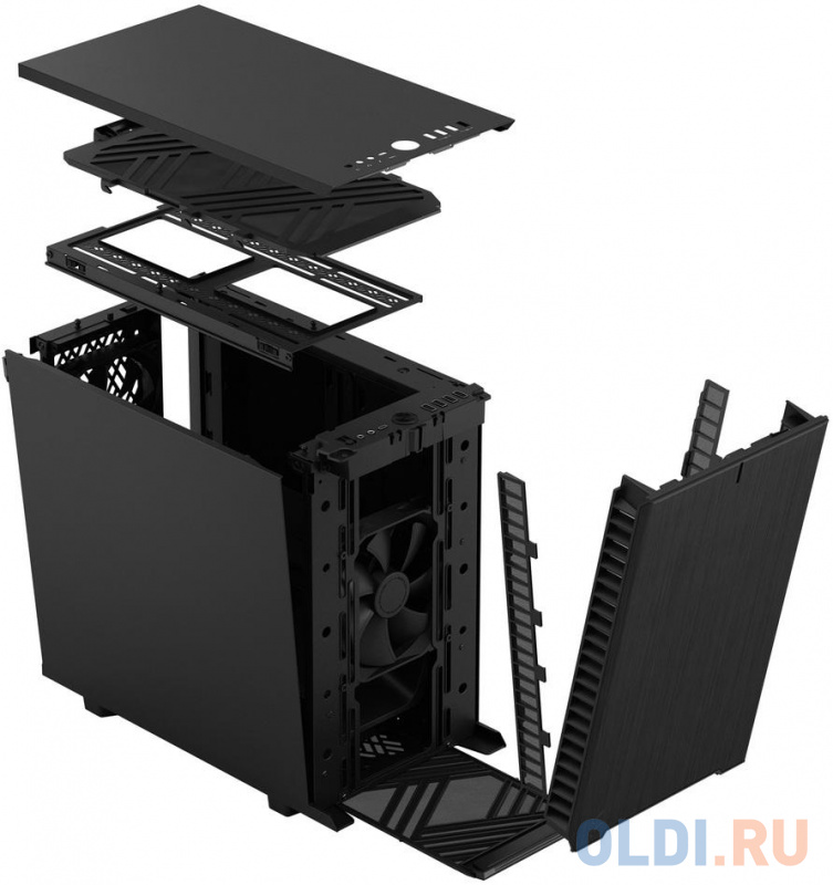 Корпус mini-ITX Fractal Design Define 7 Nano Без БП чёрный Корпус mini-ITX Fractal Design Define 7 Nano Без БП чёрный фото