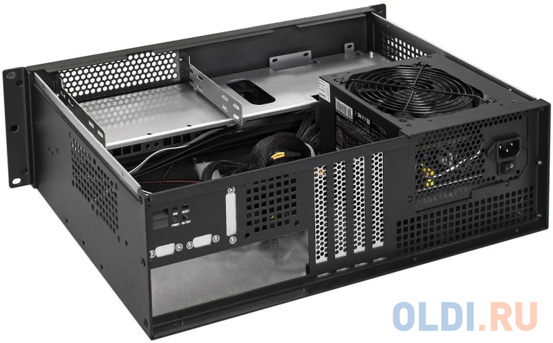 Серверный корпус ExeGate Pro 3U330-02 <RM 19", высота 3U, глубина 330, БП 800PPH-SE 80 PLUS® Bronze, USB> фото