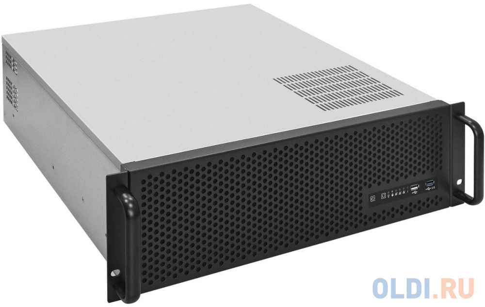 Серверный корпус ExeGate Pro 3U450-09 <RM 19", высота 3U, глубина 450, БП 2U-800ADS, USB>