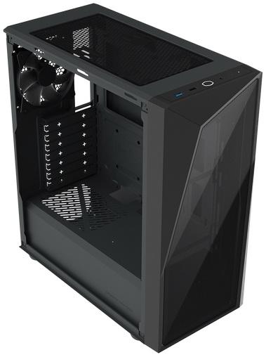 Cooler Master Case CMP 520L ATX,U3+U2,W/O ODD,TG,Rear black FAN*1 Cooler Master Case CMP 520L ATX,U3+U2,W/O ODD,TG,Rear black FAN*1 фото