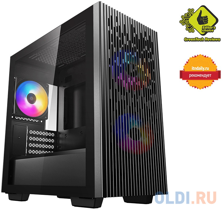 

Корпус microATX Deepcool MATREXX 40 3FS Без БП чёрный, Черный