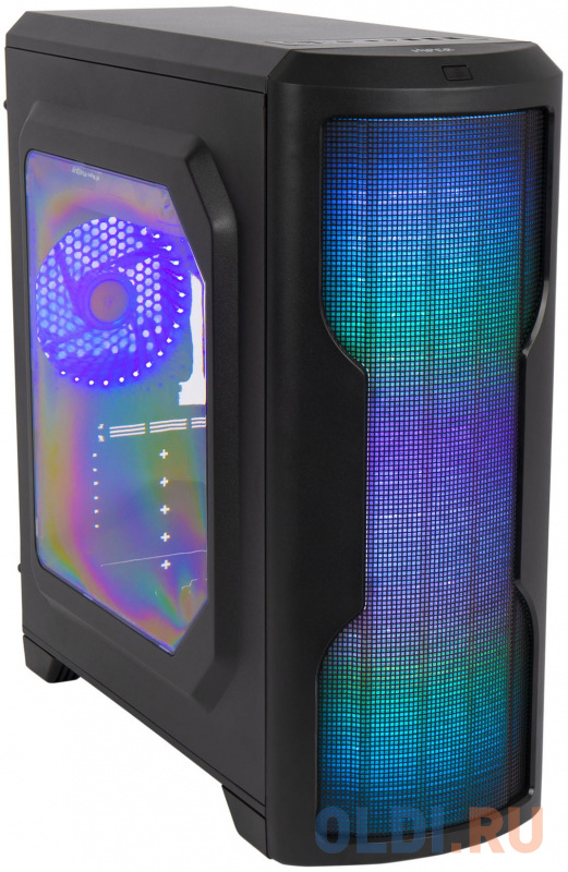 

Корпус Hiper M62 черный без БП ATX 1x120mm 2xUSB2.0 1xUSB3.0 audio bott PSU