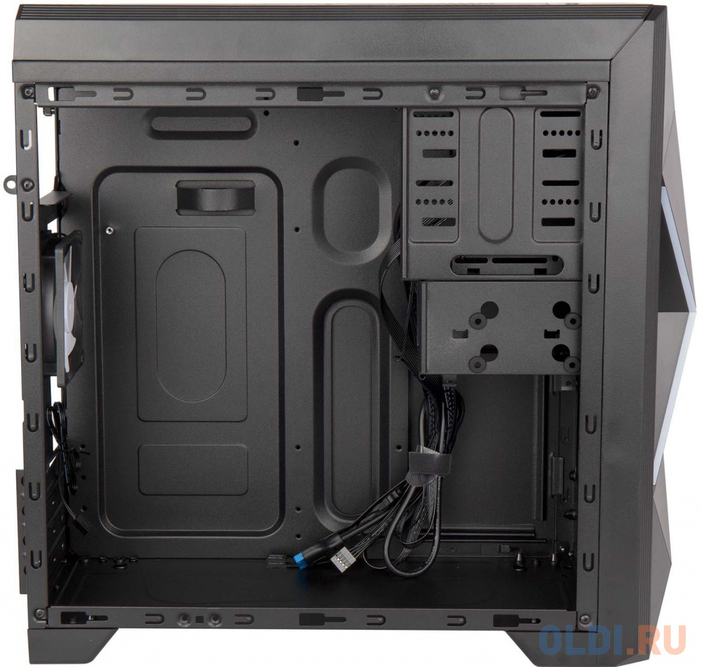 Корпус Hiper A68 черный без БП ATX 1x92mm 2xUSB2.0 1xUSB3.0 audio bott PSU фото