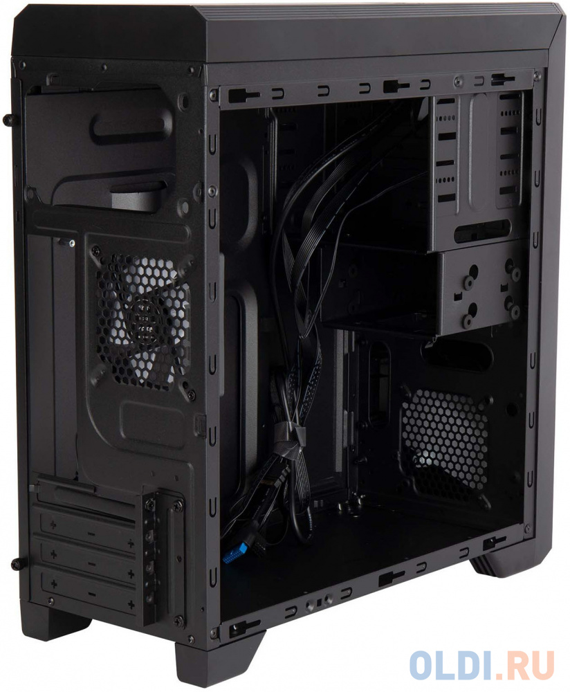 Корпус Hiper A68 черный без БП ATX 1x92mm 2xUSB2.0 1xUSB3.0 audio bott PSU фото