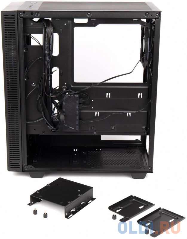 Корпус Hiper BH33 черный без БП ATX 1x120mm 1xUSB2.0 1xUSB3.0 audio bott PSU фото