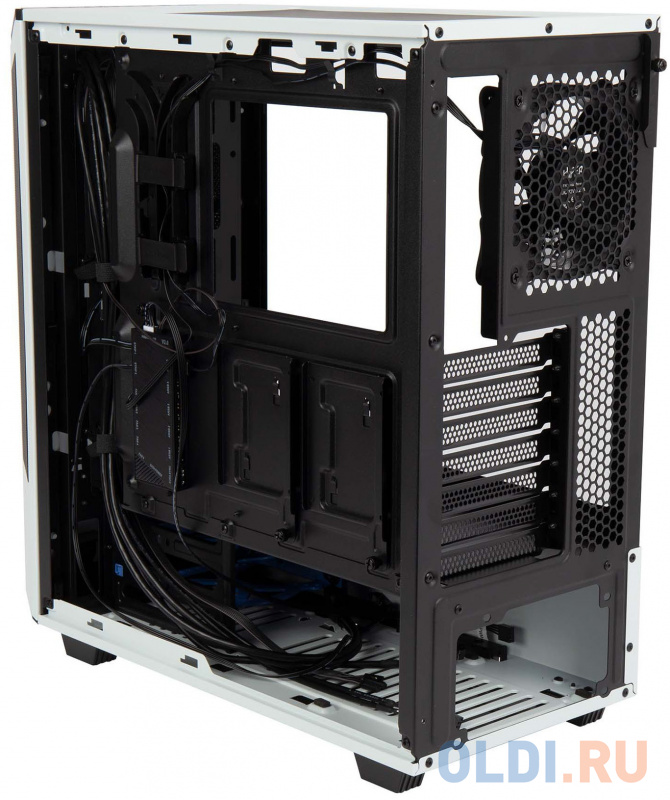 Корпус Hiper PW81 белый без БП ATX 3x120mm 2xUSB2.0 2xUSB3.0 audio bott PSU фото