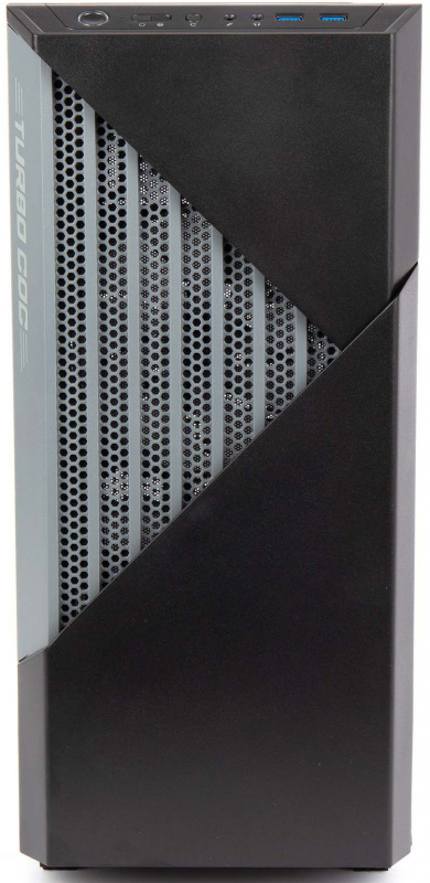 Корпус ATX HIPER CC BG Без БП чёрный фото