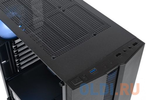 Корпус ATX Eurocase A85 4ARGB черный без БП закаленное стекло USB 3.0 фото