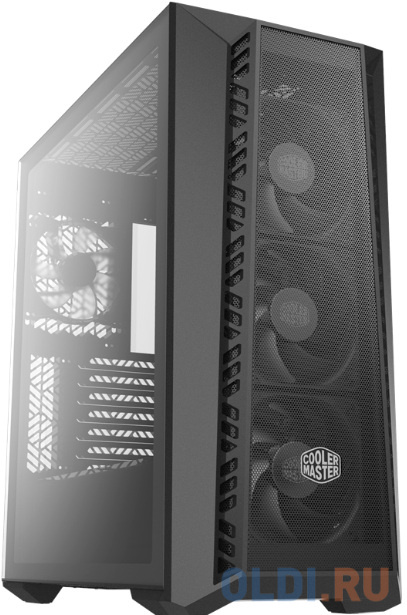 Корпус ATX Cooler Master MasterBox 520 Mesh Без БП чёрный система охлаждения жидкостная cooler master masterliquid pl240 flux